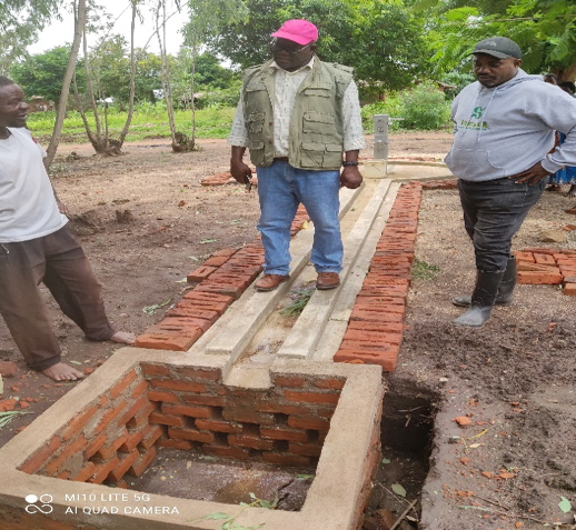 Monitoring and supervision visit to Samani Village