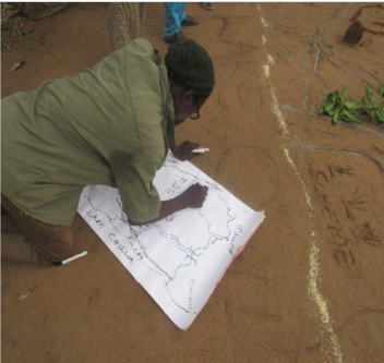 Capturing village map data